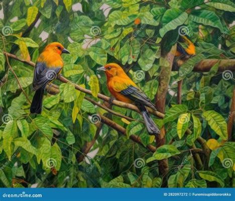  Roselin! Un petit oiseau aux couleurs vives qui se nourrit de graines et chante des mélodies envoûtantes